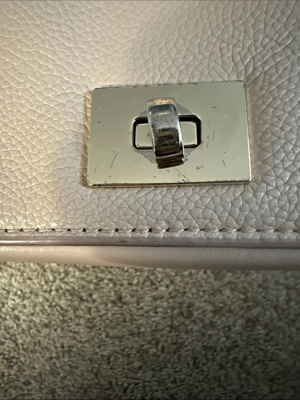 Kate spadeMaisie pearl -Embellished Light Pink Leather Crossbody Bag